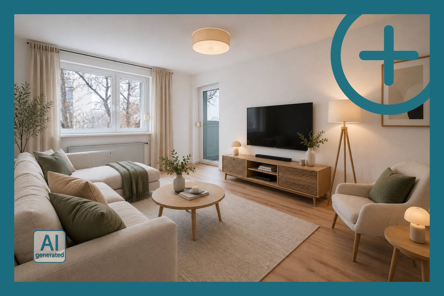 Apartment near Forsthauspark Millennium City Loggia
