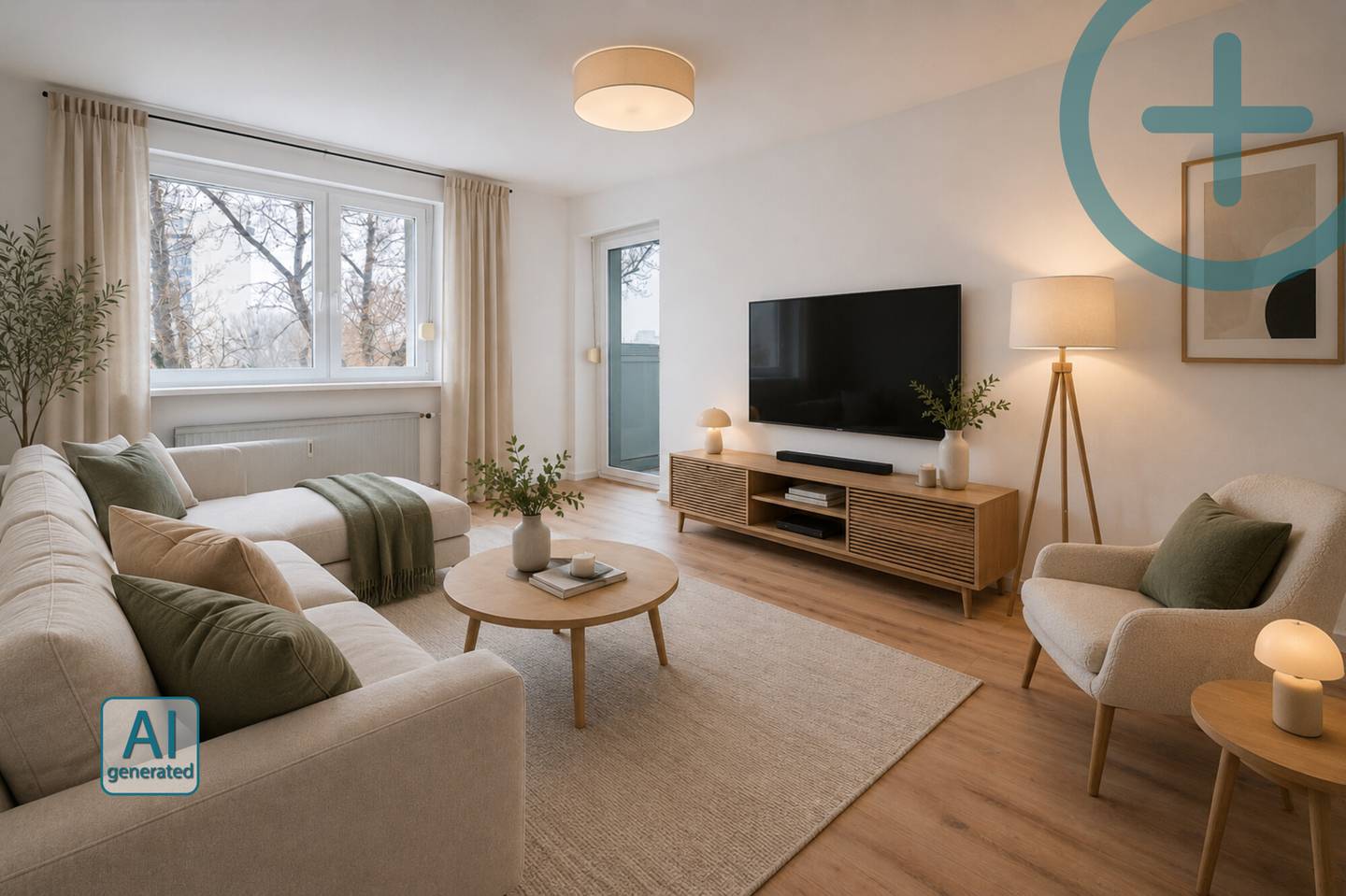 Apartment near Forsthauspark Millennium City Loggia