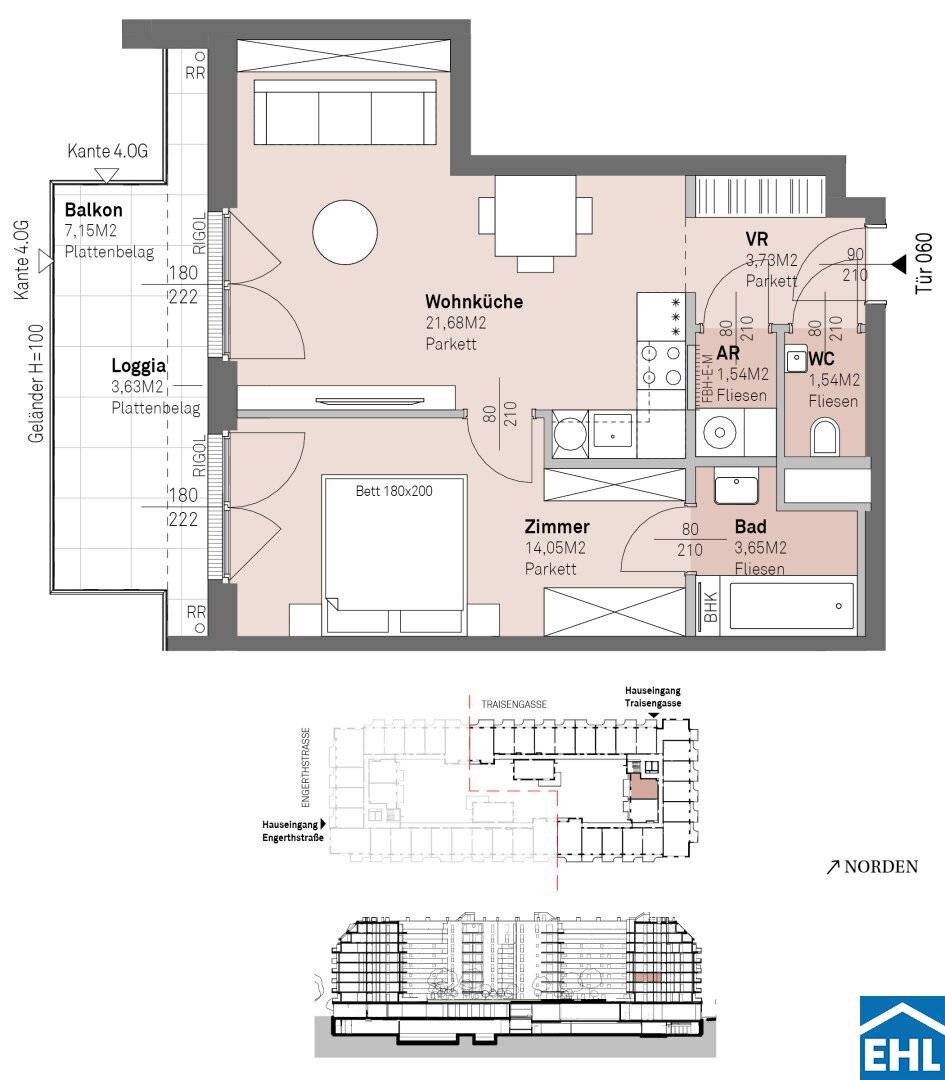 Luxuriös investieren über den Dächern Wiens: Dachgeschoßwohnungen und Penthouses als Anlage