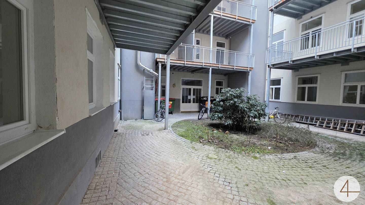 Wohnung nahe U1 Keplerplatz mit Innenhofterrasse