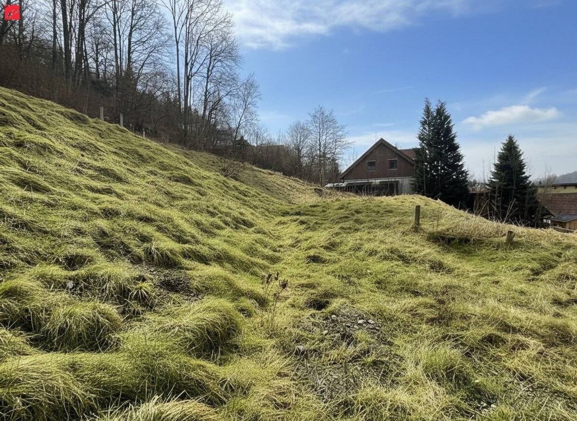 Baugrund in malerischer Landschaft