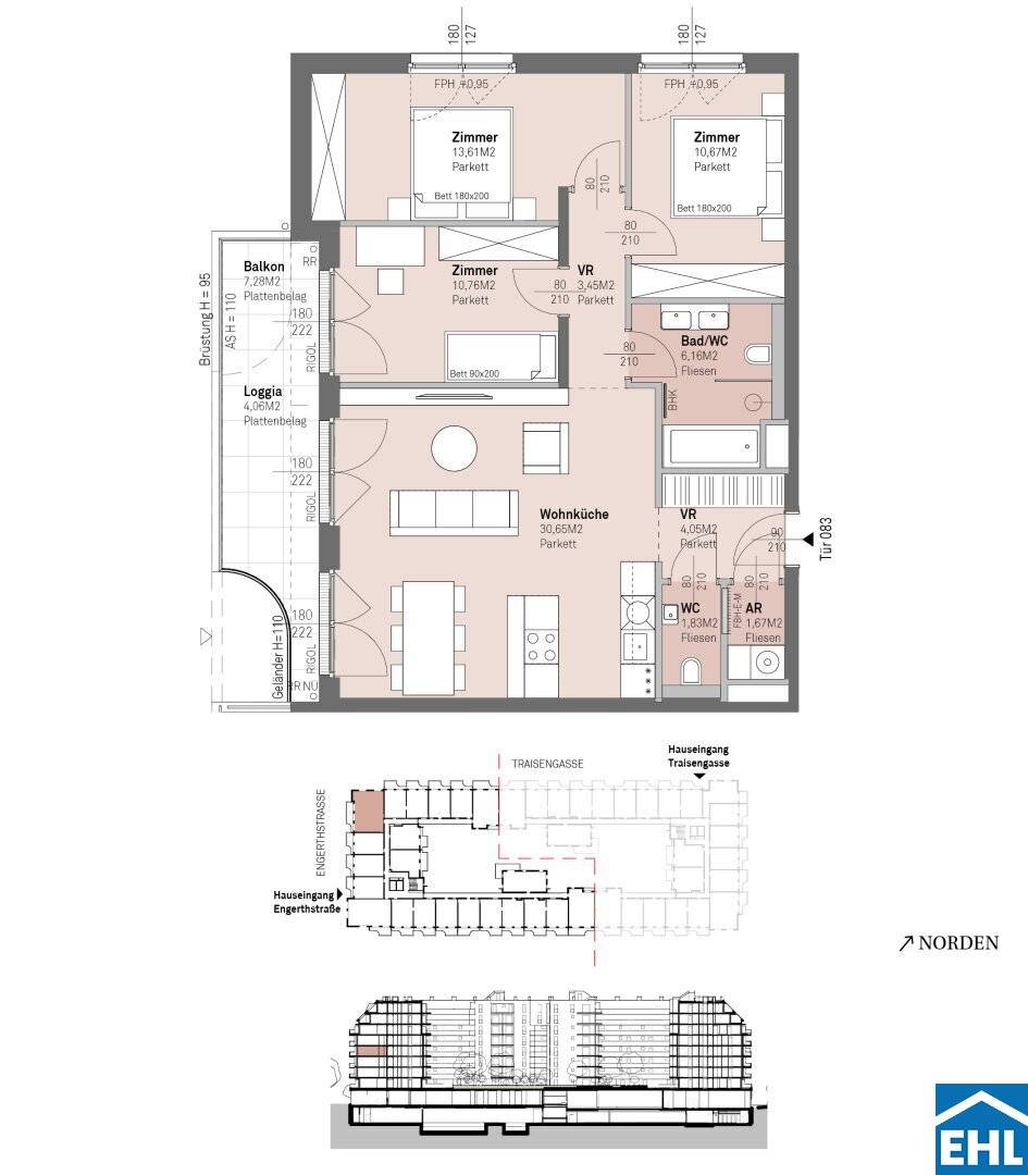 Luxurious over Vienna's rooftops: top floor apartments and penthouses