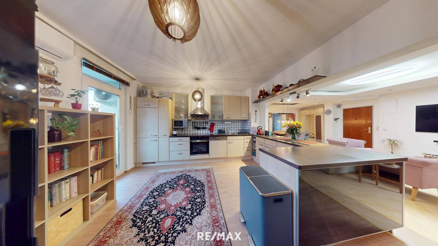 Wohnung im Linzer Zentrum mit Loggia und Sauna