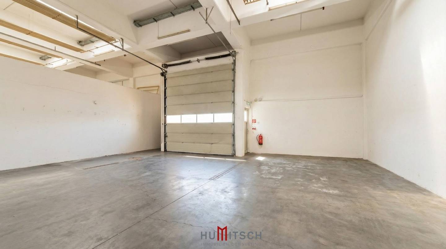 Hallenfläche in Graz-Puntigam, 475 m² Lagerhalle mit Deckenkran 6,3 t