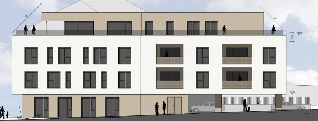Modernes baugenehmigtes Wohn-/Geschäftshaus in Rohrbacher Bestlage!