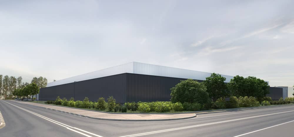 Neubau Logistikpark Traiskirchen bei Wien, 10 m Halle, teilbar