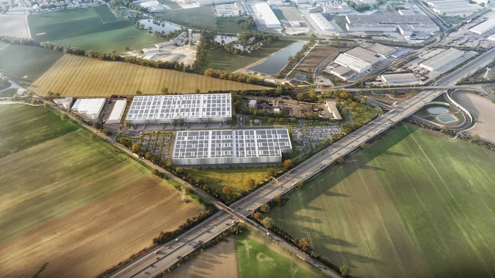 Gewerbe und Logistikpark Laxenburg Flächen ab ca. 4.500 m²