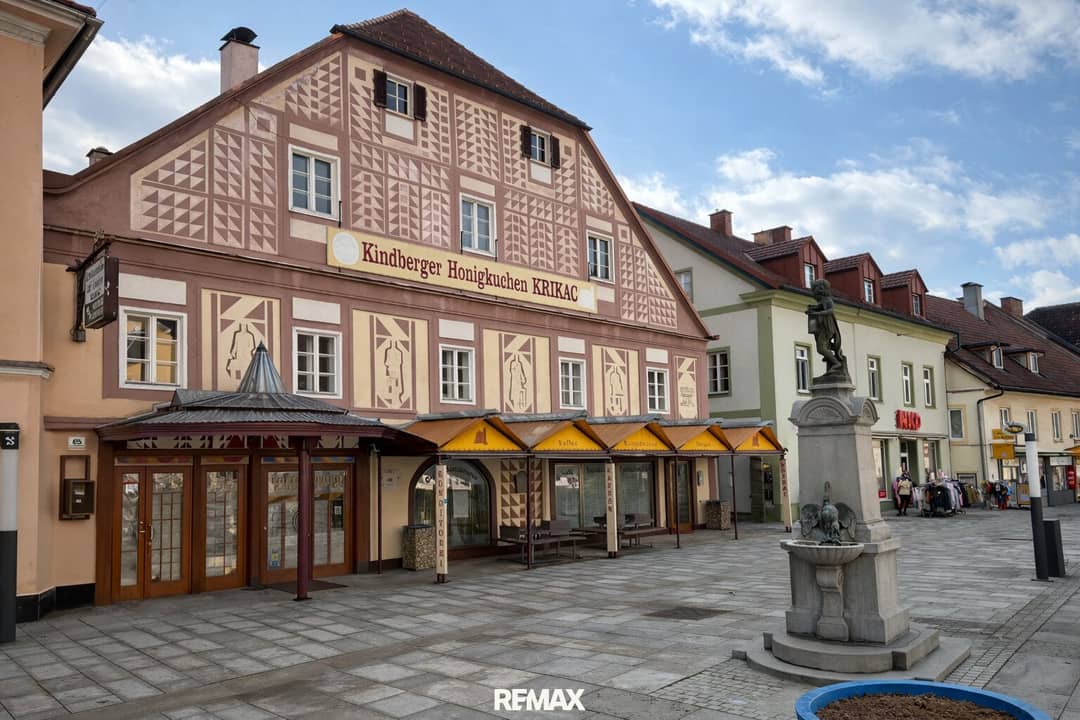 Wohn- & Geschäftshaus: 885 m² im Zentrum von Kindberg mit Potenzial