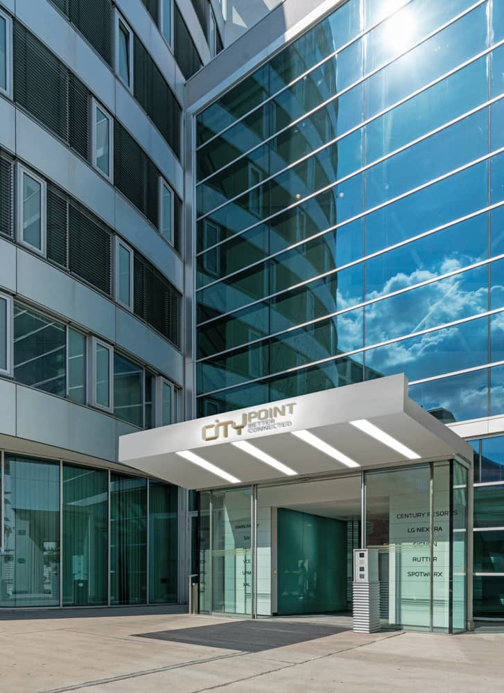 Neuwertiges Bürohaus CITY-POINT in 1030 Wien, Untere Viaduktgasse – 605 m²