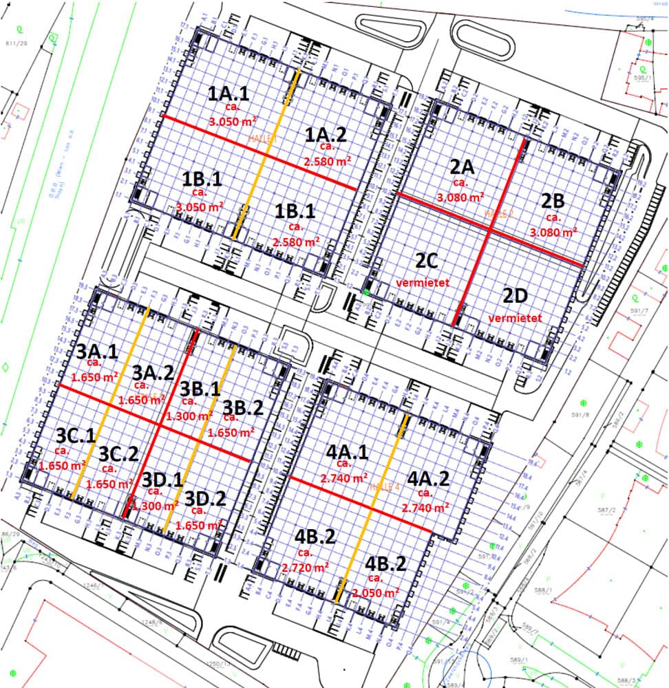 Gewerblicher Lager- & Büropark in 1220 Wien, ab ca. 1.500 m²