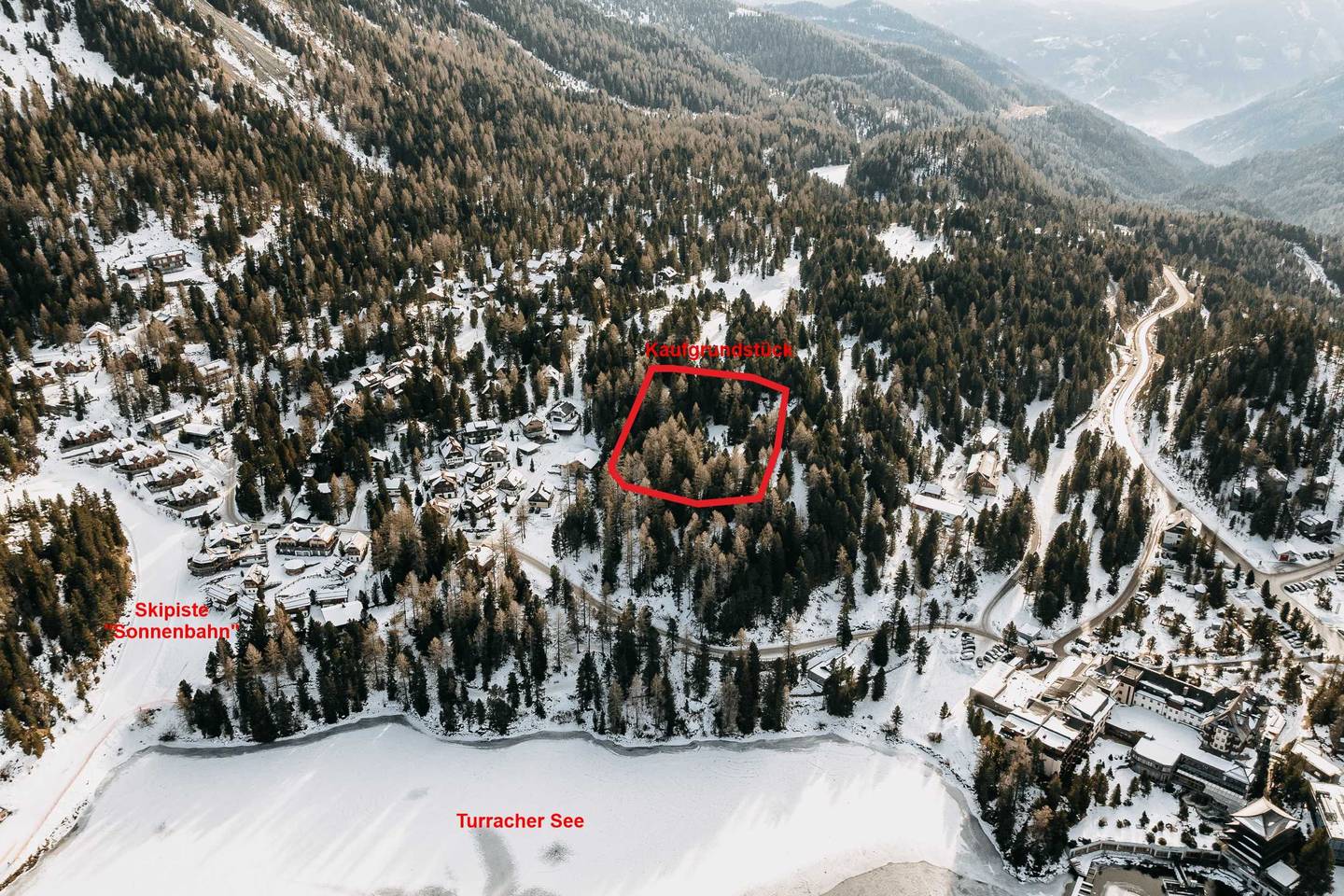 Grundstück in Turracher Höhe 14.000 m² Fläche mit Panoramablick