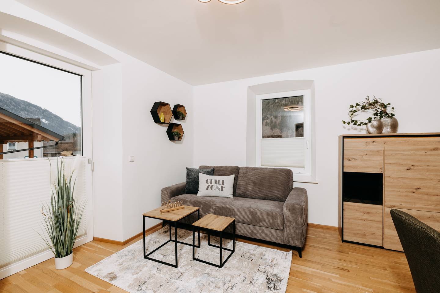 Wohnung in alpiner Lage nahe Skigebieten