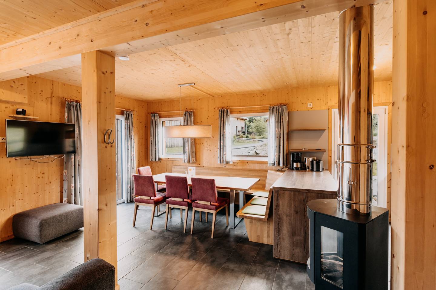 Alpinchalet direkt an der Talstation Kreischberg – 100 m², 5 Zimmer