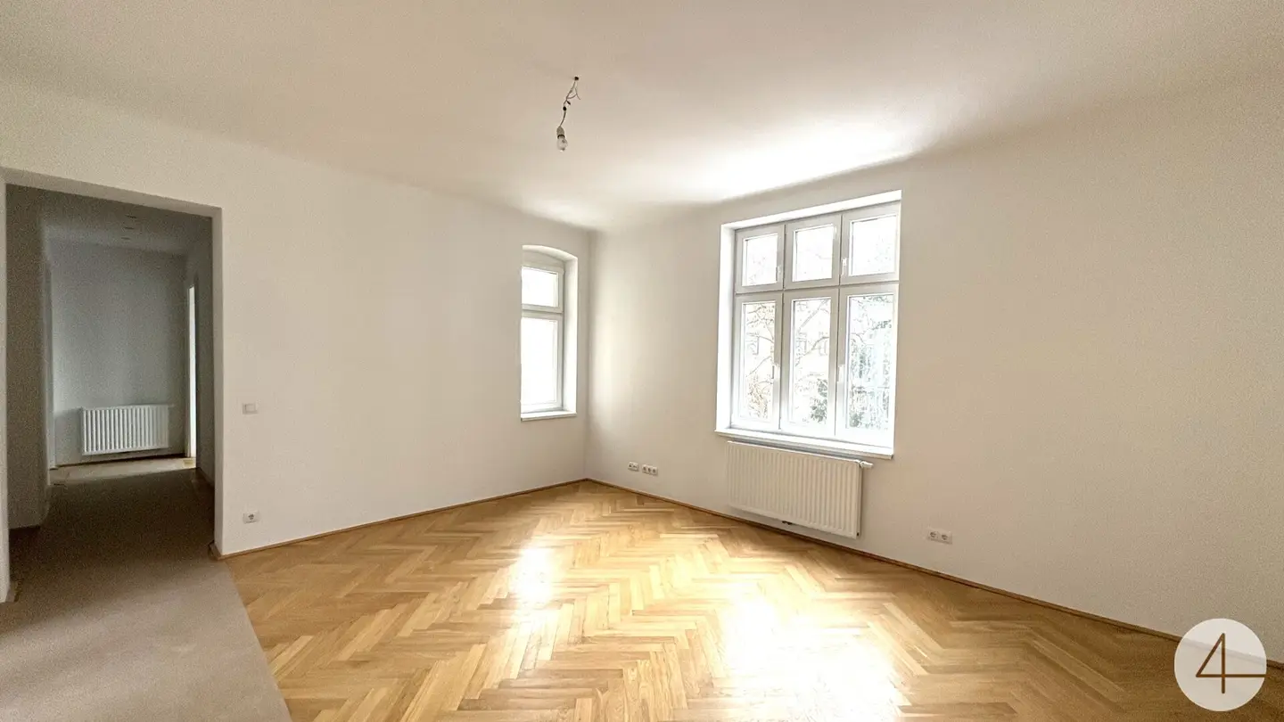 First occupancy apartment with terrace in a quiet location