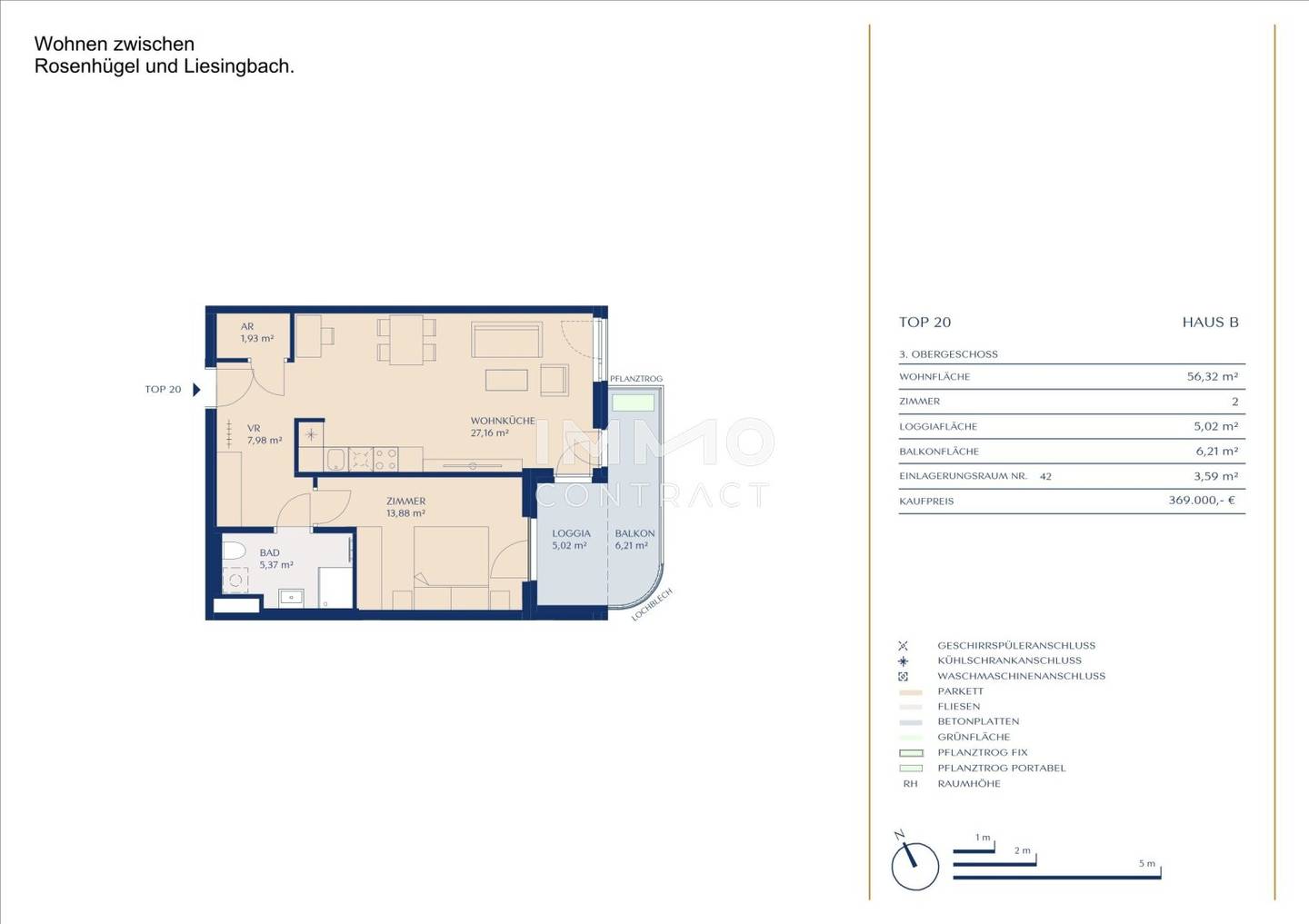 Apartment new build first occupancy outdoor space