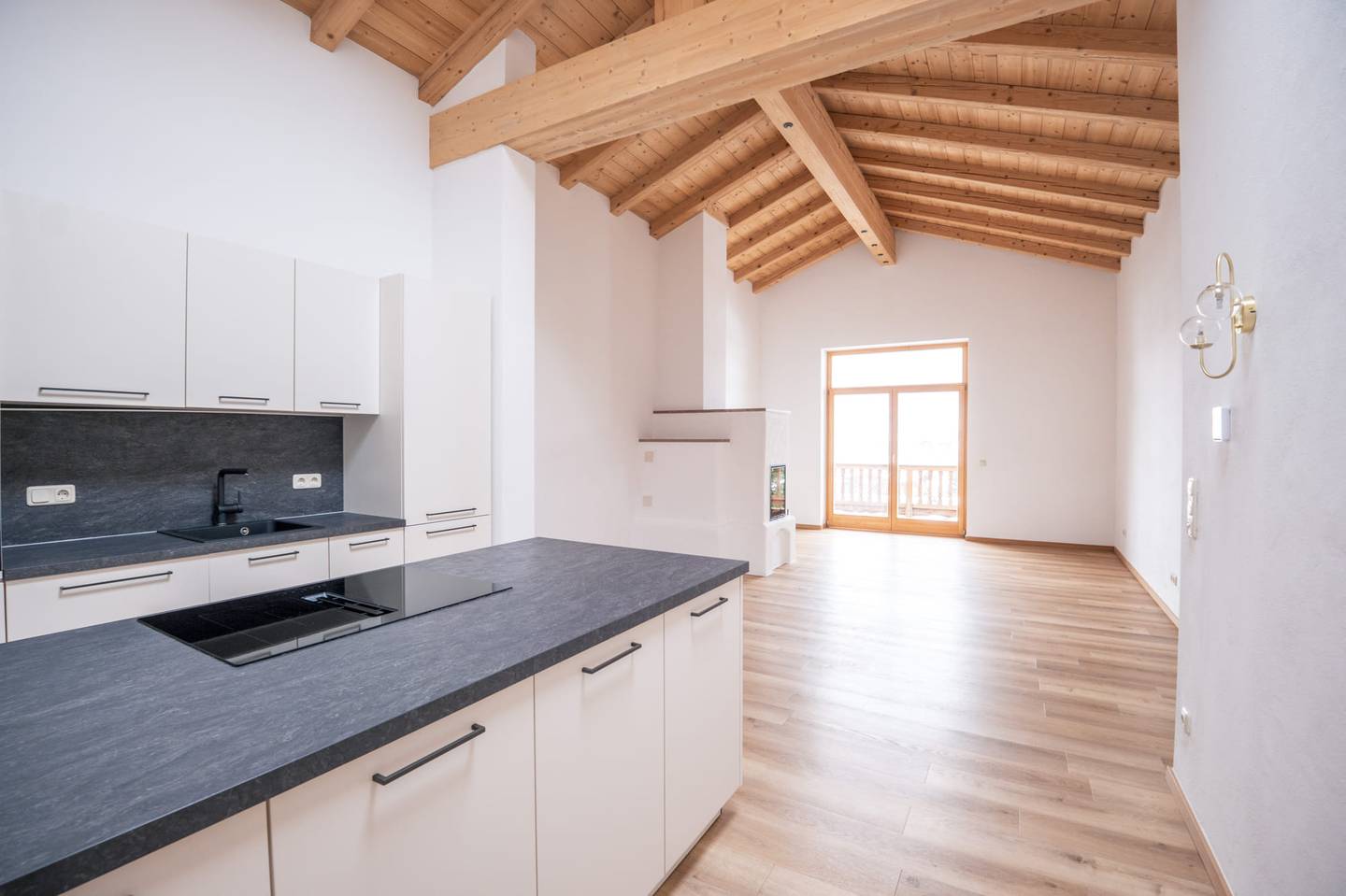 Dachgeschosswohnung terrace mountain view sauna