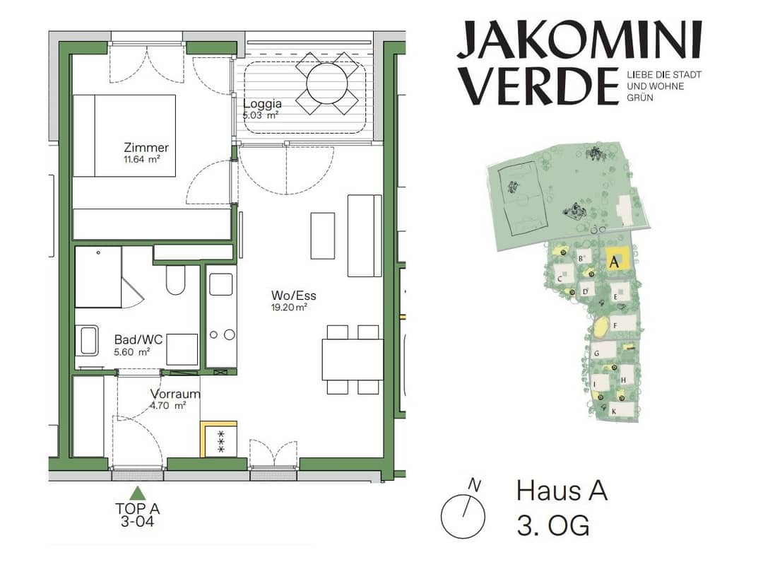 Lebensqualität im Einklang mit der Natur: Jakomini Verde in Graz - ERSTBEZUGSWOHNUNGEN