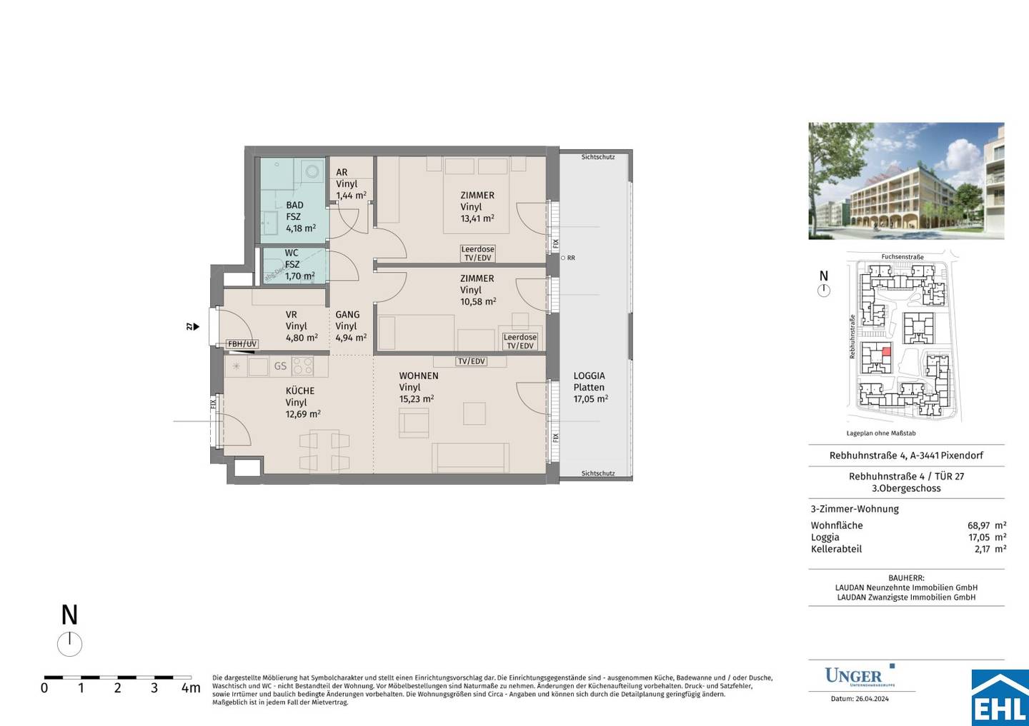 New build apartment balcony first occupancy