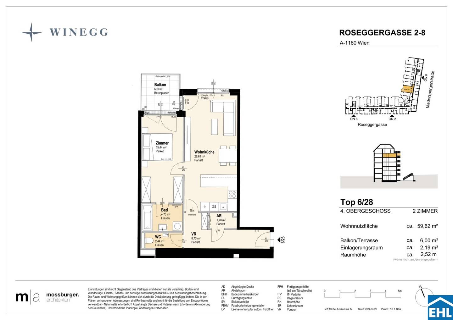 Apartment near Wilhelminenberg and U3 Ottakring