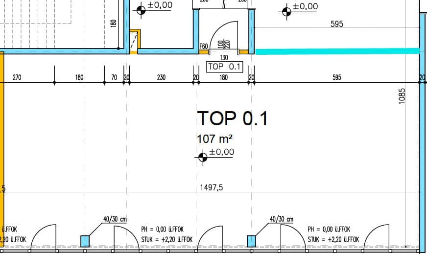 Modern office space in top transport connections from Wels for rent