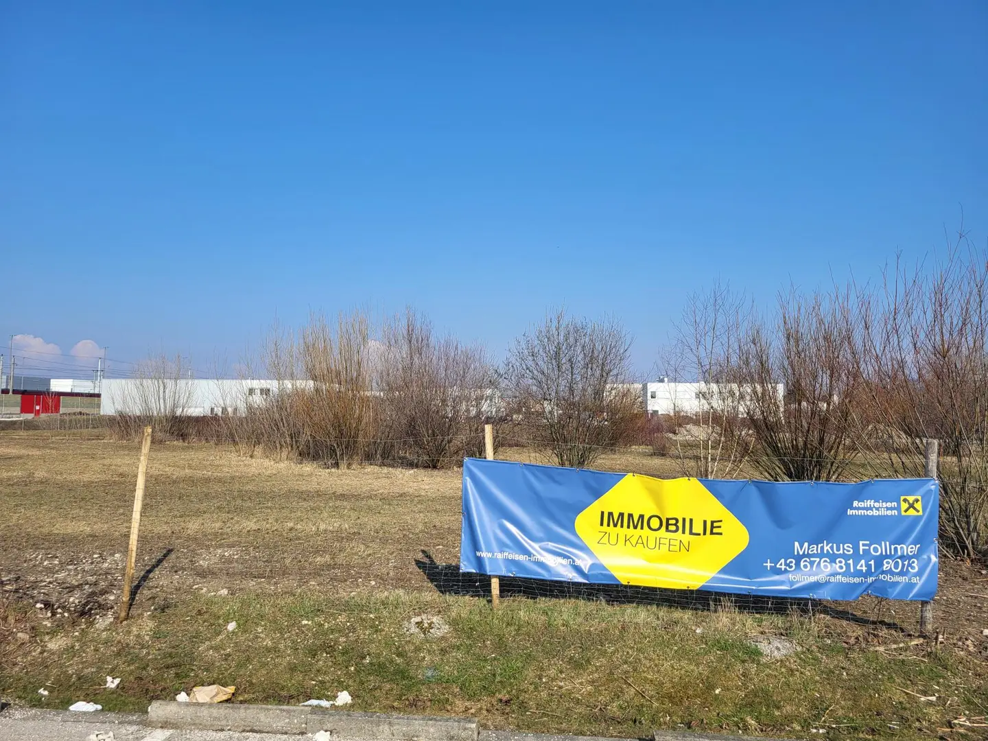 Baugrundstück Wels-Ost Ginzkeystraße