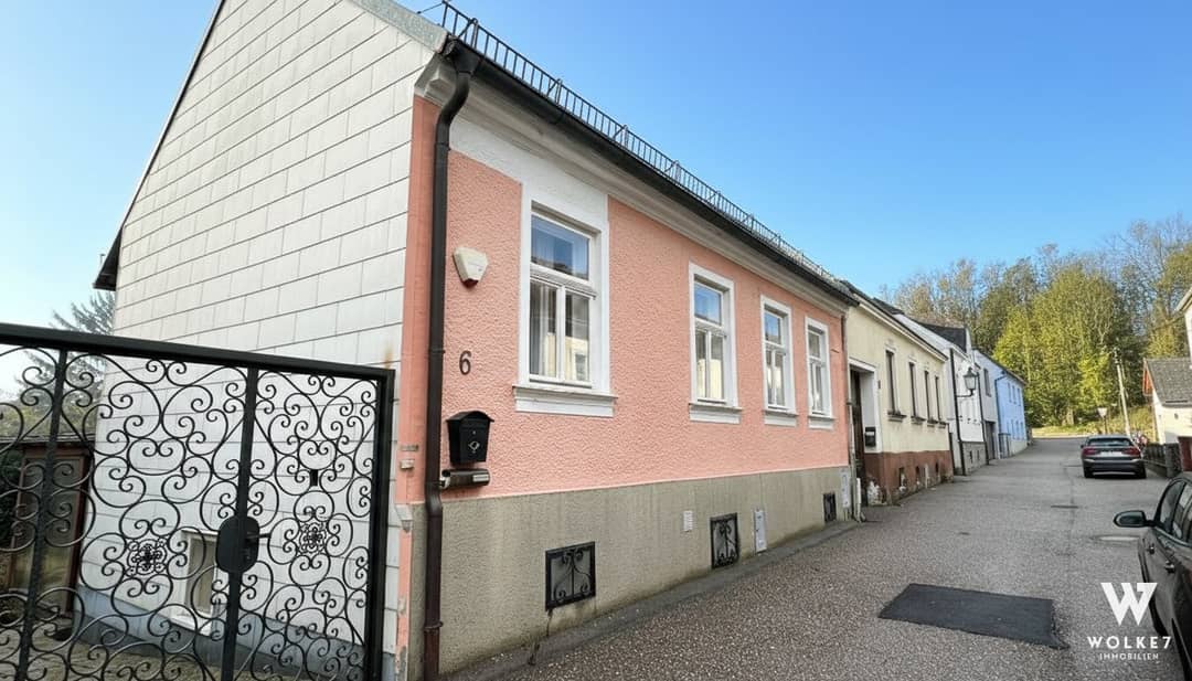 Haus in Leobendorf – sanierungsbedürftig, Wintergarten & Garten