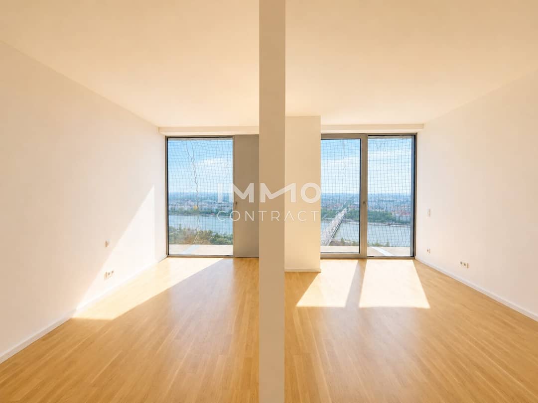 Wohnung Loggia mit Blick über die Innenstadt
