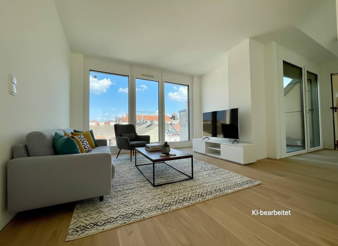 Penthouse with terrace and direct lift access in a new build