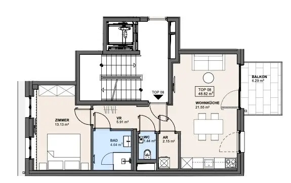 Schallerhof- hochwertige Wohnungen und Townhouse Appartements mit Freiflächen zur Vermietung oder Eigennutzung