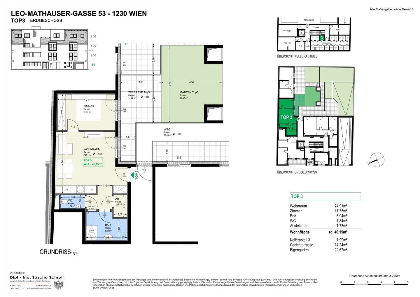 Apartment brand new with terrace Liesing