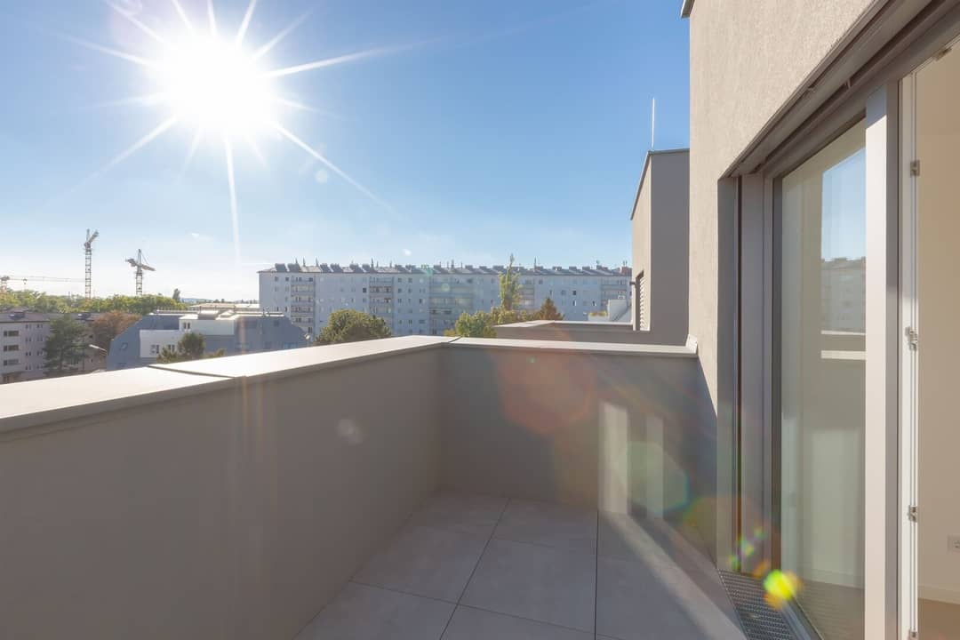 Dachgeschosswohnung First occupancy Panorama View