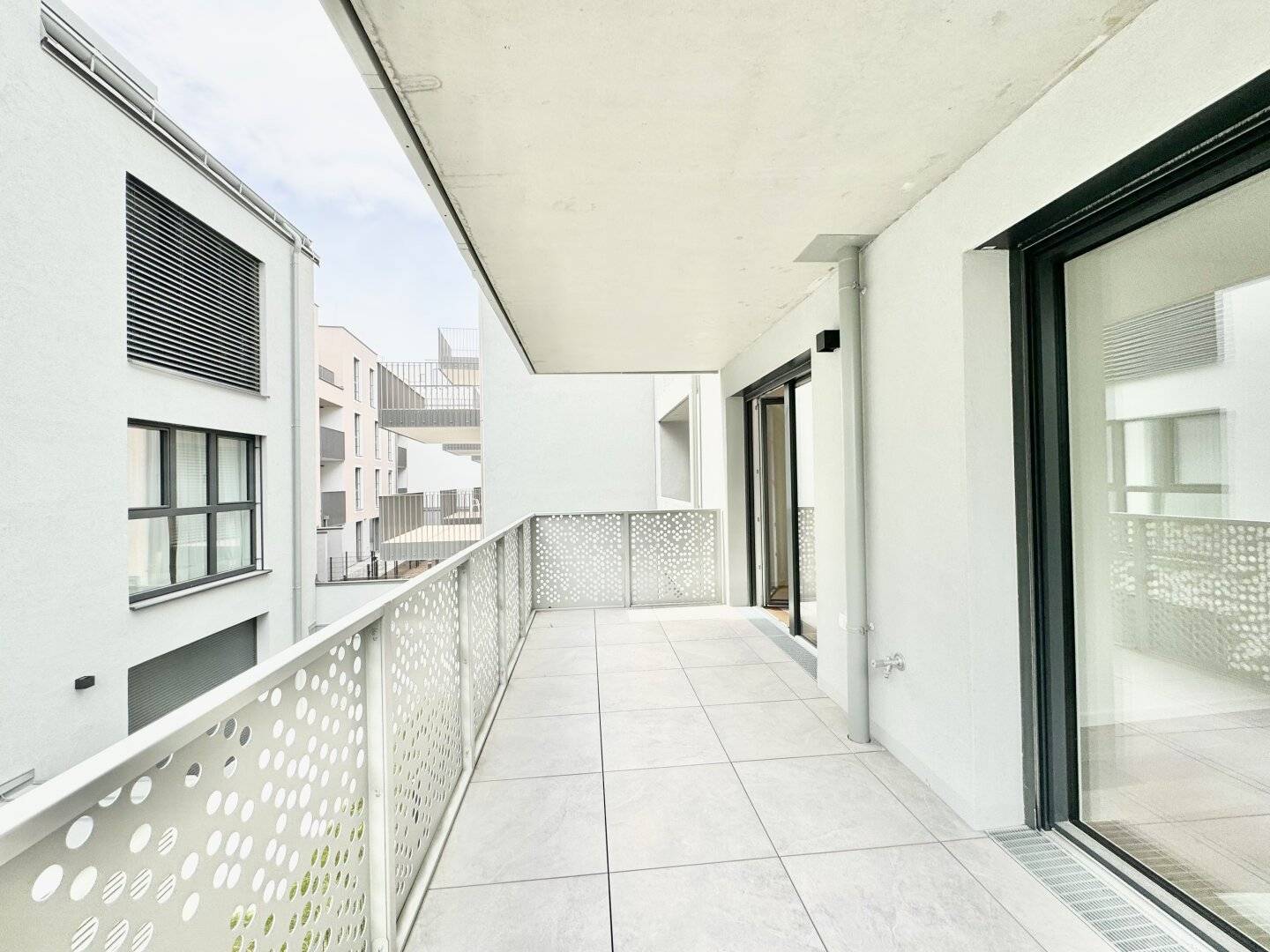 Apartment new build terrace Kirschblütenpark