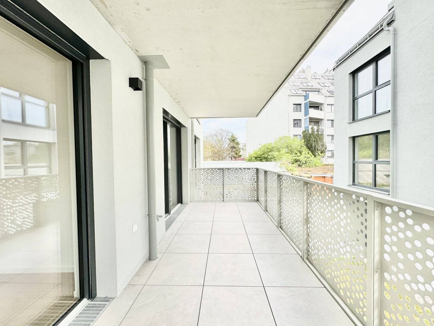 Apartment new build terrace Kirschblütenpark