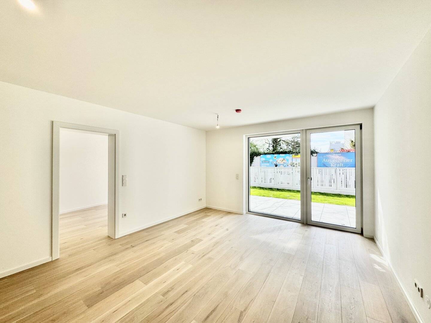 Apartment with south terrace and garden in a new build