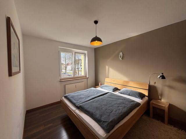 Apartment With Loggia In Green Central Location
