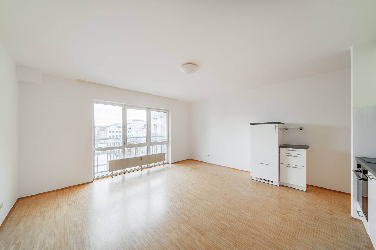 Apartment near Danube and Augarten with kitchen
