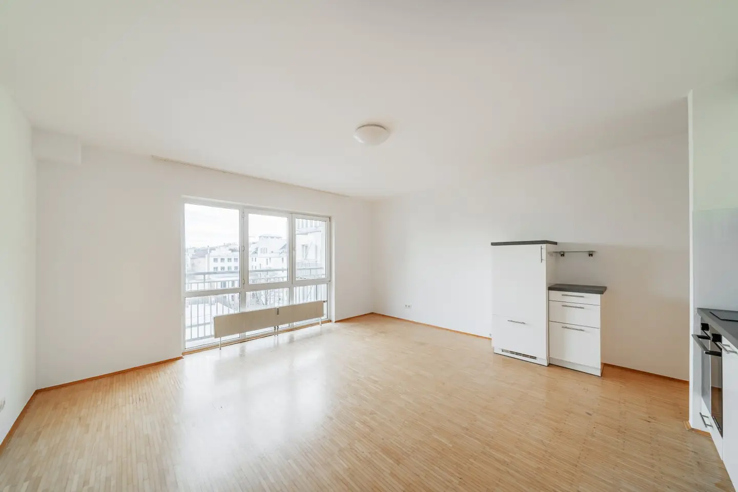 Apartment near Danube and Augarten with kitchen