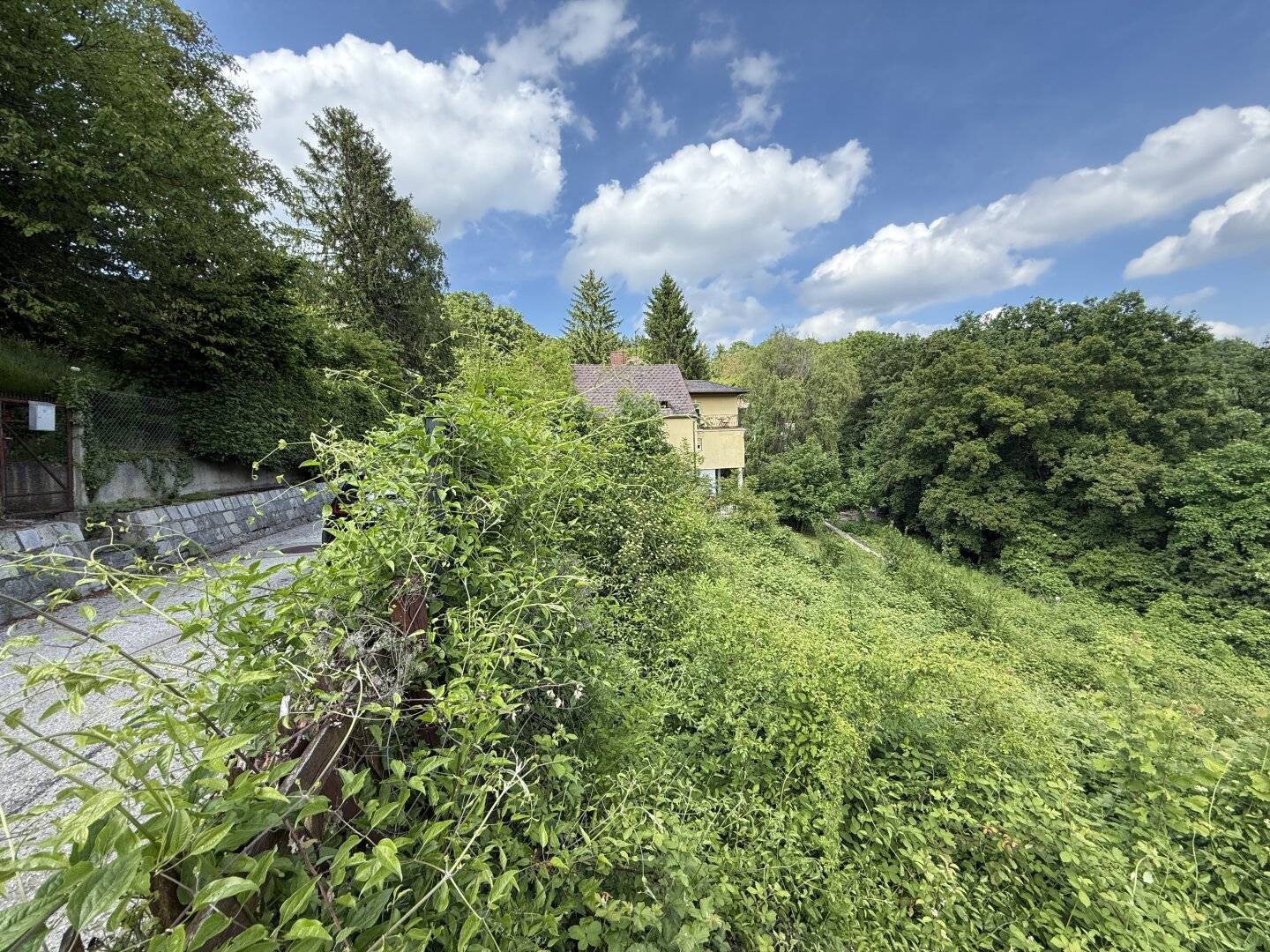 Rarity in top location building plot with distant view in Kaltenleutgeben