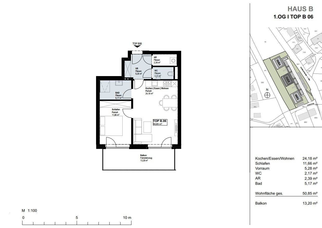 Apartment new build with terrace
