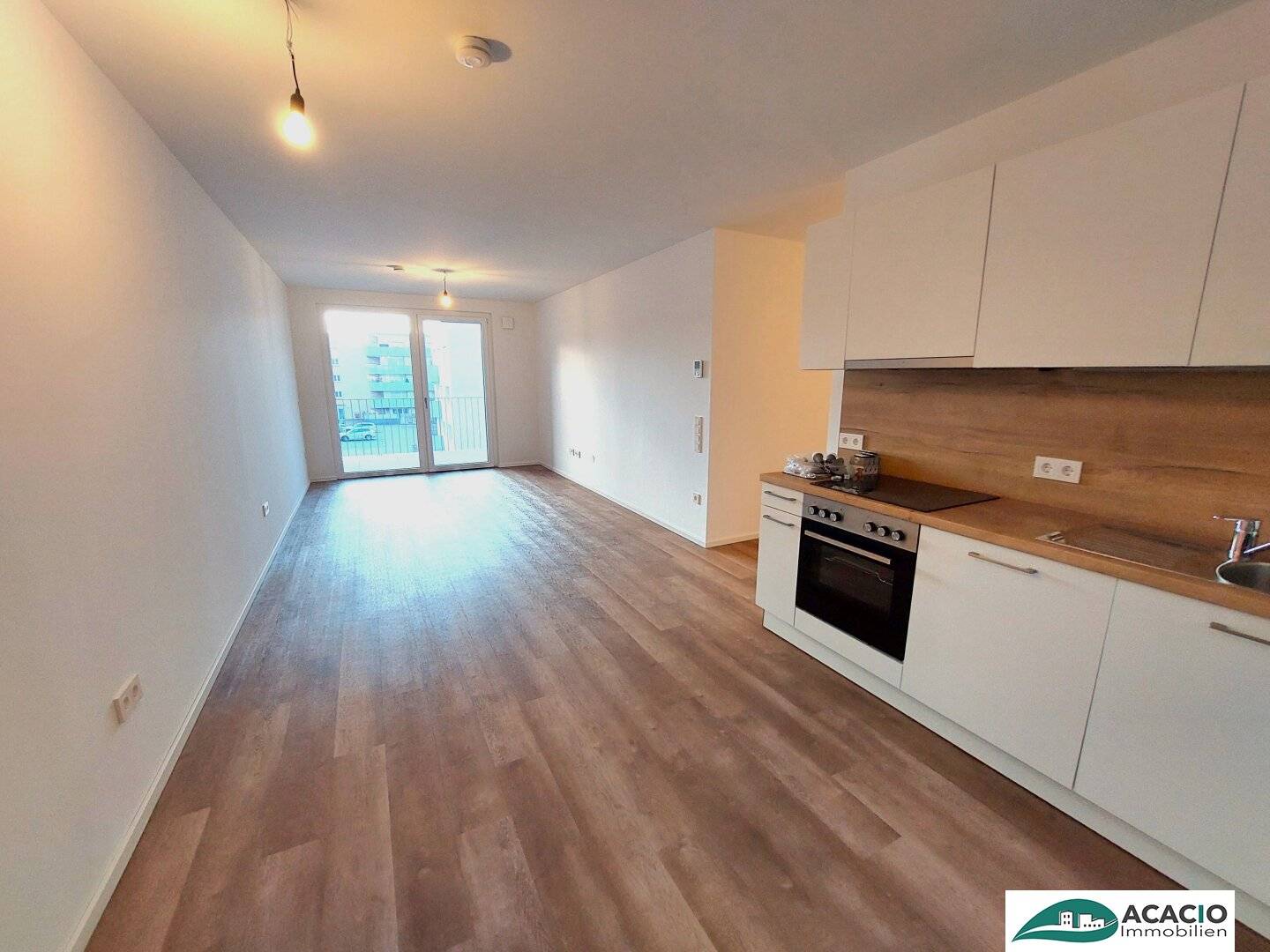 Apartment in green new build with large loggia