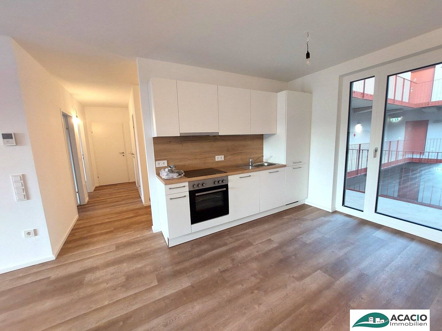Apartment in green new build with large loggia
