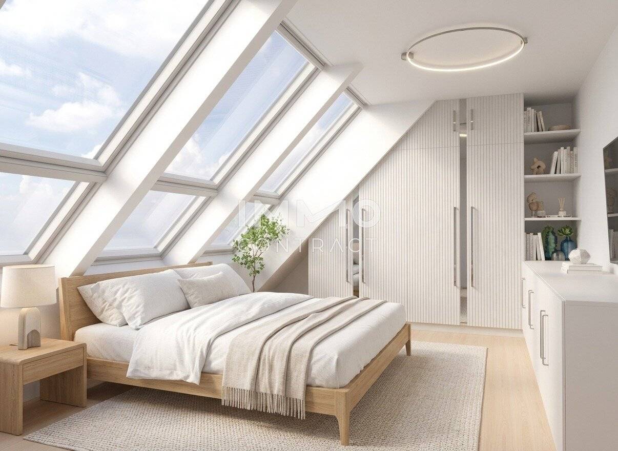 Attic apartment terraces first occupancy