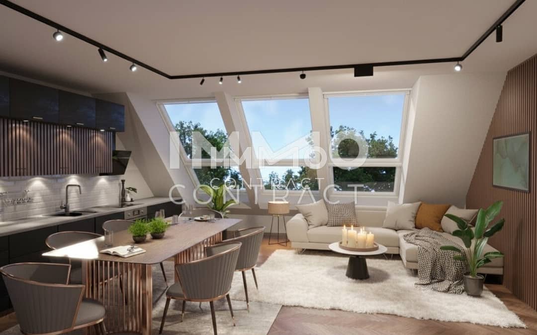 Dachgeschosswohnung Terrassen Erstbezug
