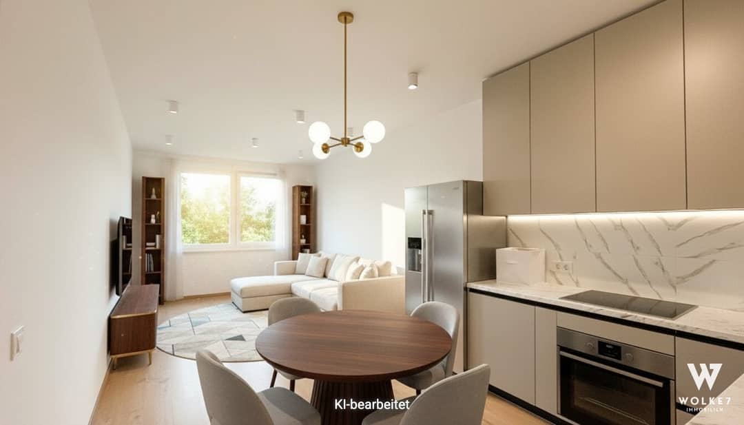 Apartment in a modern new build 2020 with loggia near U Bahn