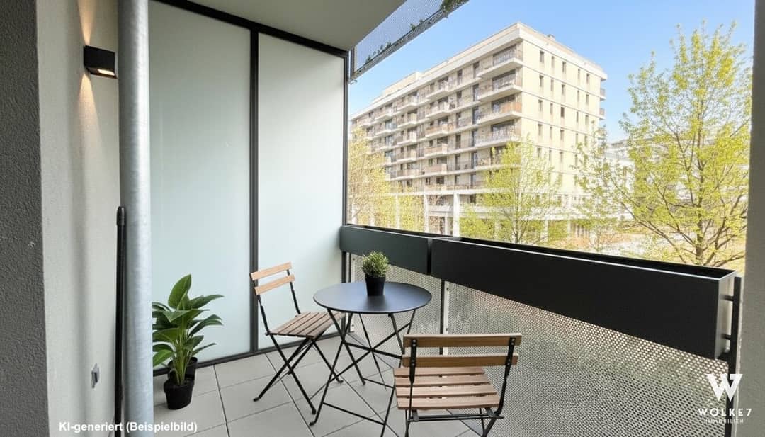 Wohnung moderner Neubau 2020 mit Loggia nahe U Bahn