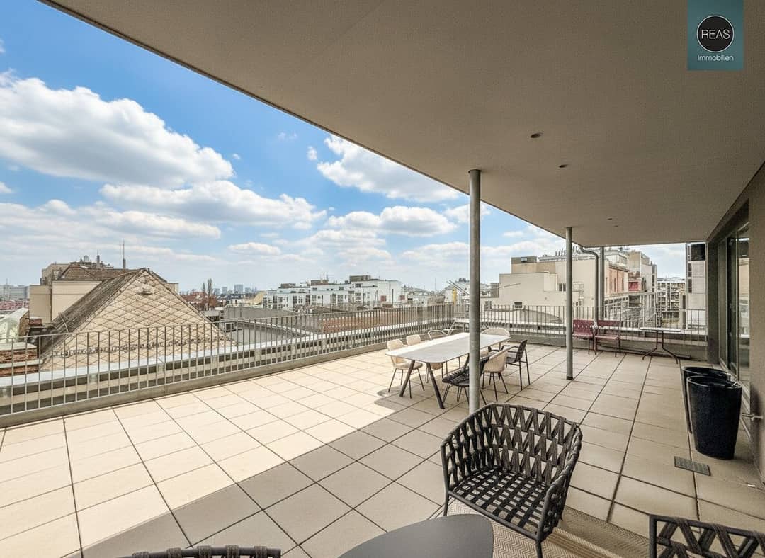 Loft in Brotfabrik Wien with balcony and terrace