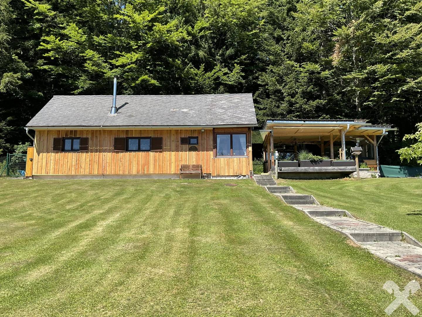 Ferienhaus auf der Soboth – 43 m², 1.158 m² Grundstück, Garage