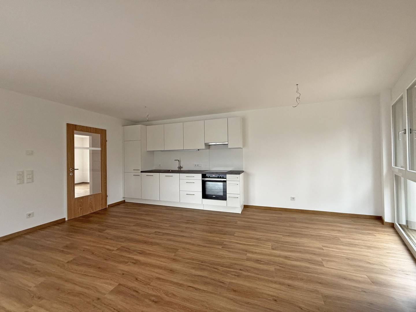 Ground floor apartment new build with underfloor heating