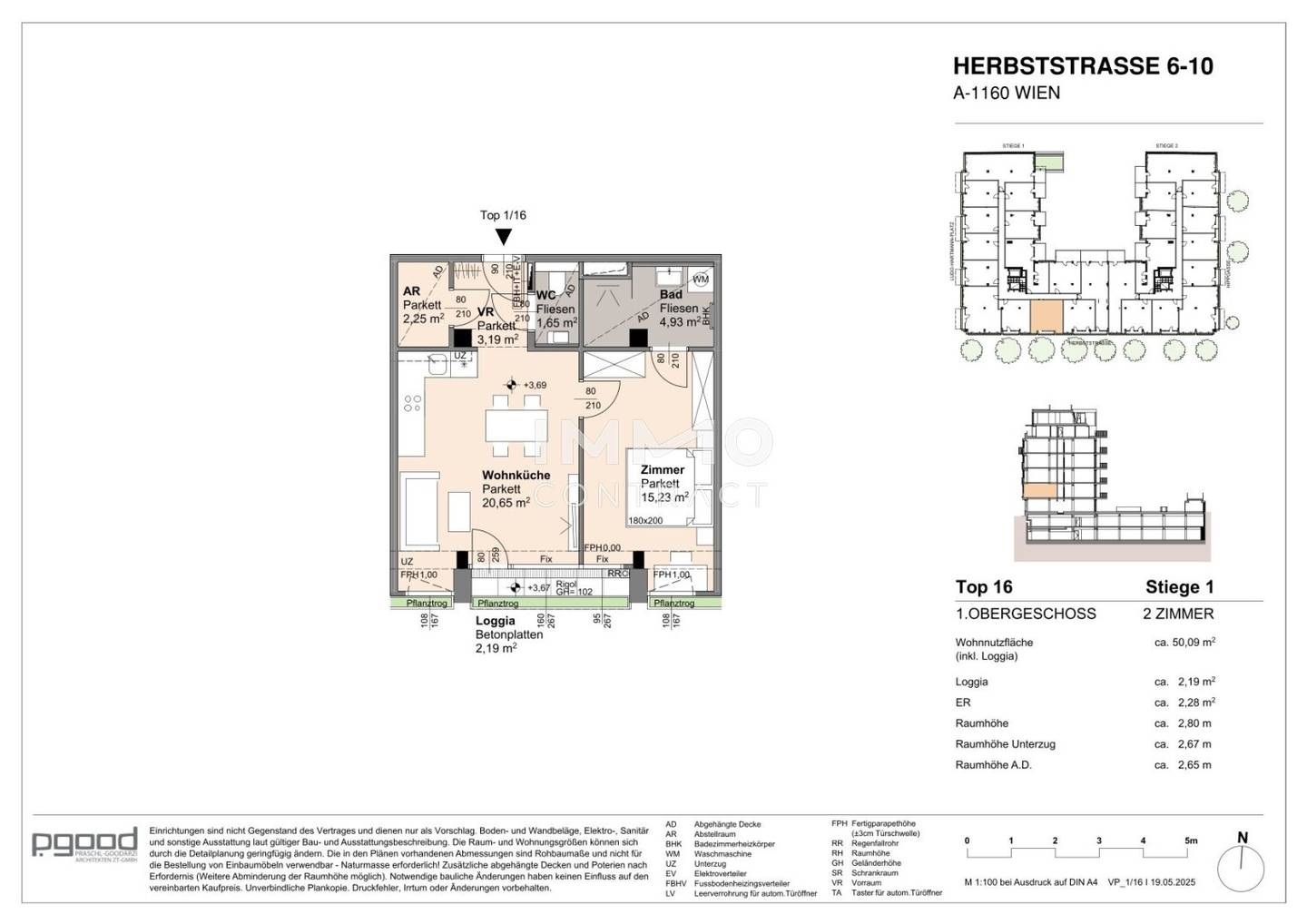 Apartment Loggia near Arik Brauer Park
