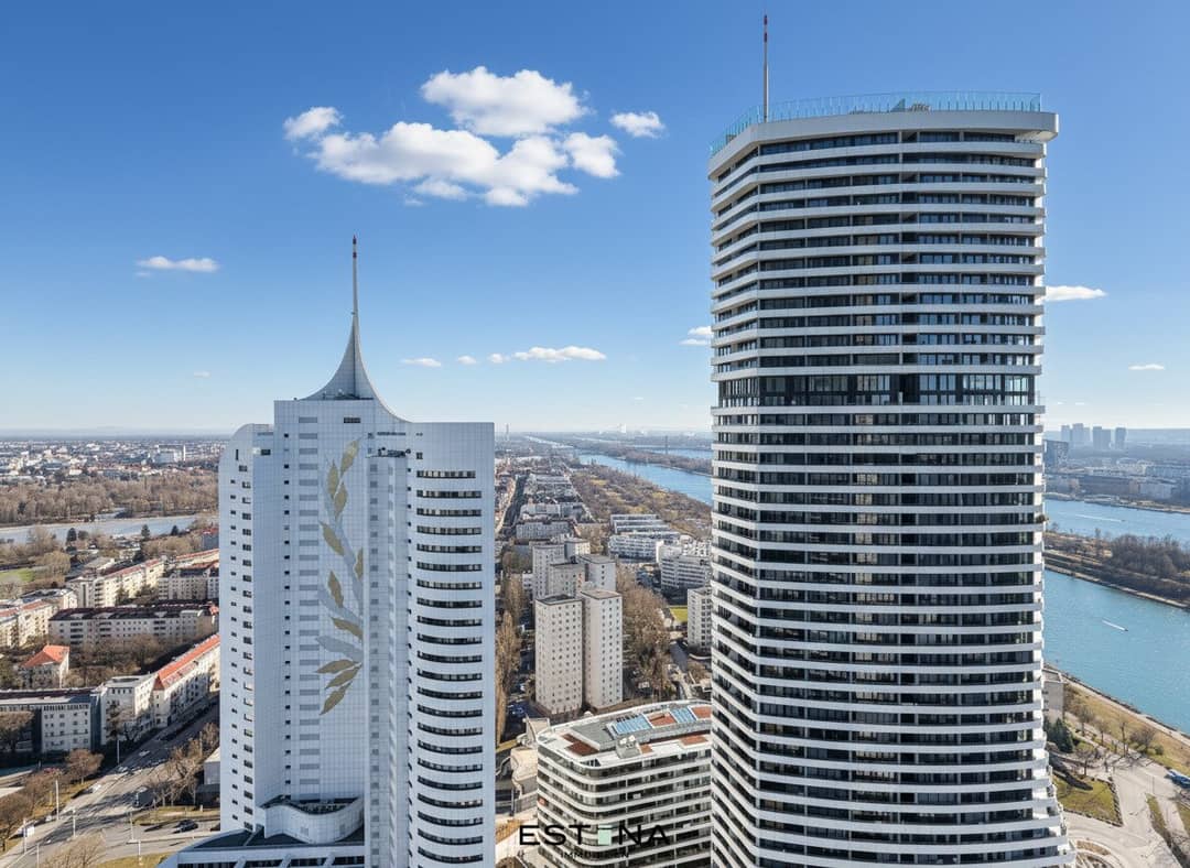 Wohnung mit Loggia und Panoramablick Donau City